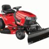 CRAFTSMAN Riding Lawn Mower with Snow Plow