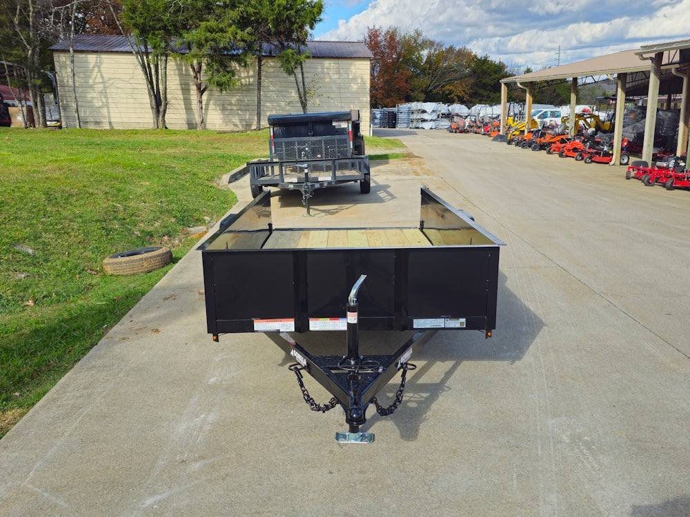 5′ X 10′ Utility Trailer Straight Deck 18″ Sides Tall Gate - Image 13