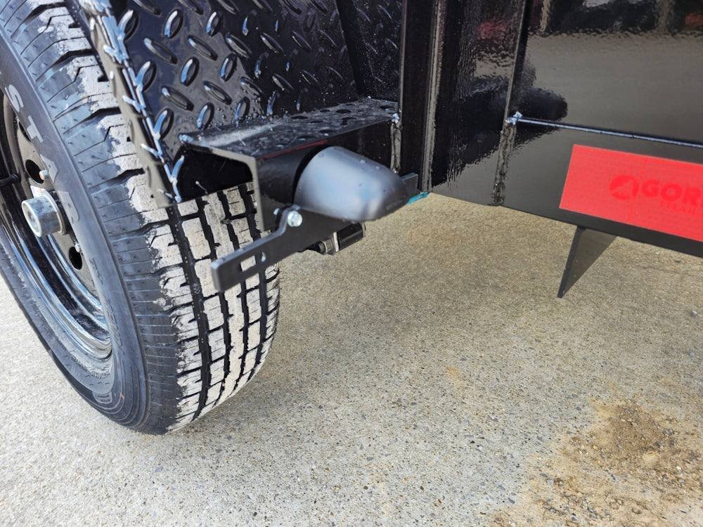 5′ X 10′ Utility Trailer Straight Deck 18″ Sides Tall Gate - Image 16