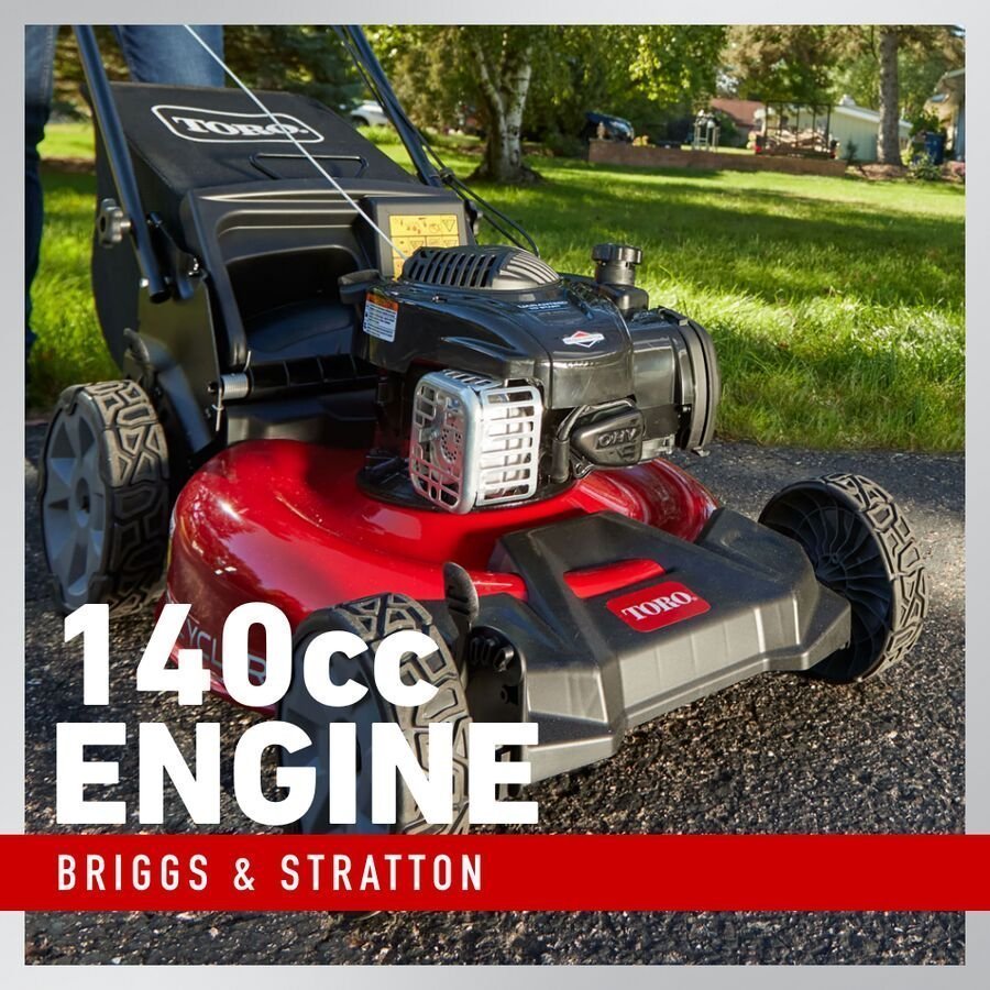 Toro Recycler Push Mower 140cc Briggs & Stratton Engine (21″) #21311 - Image 4