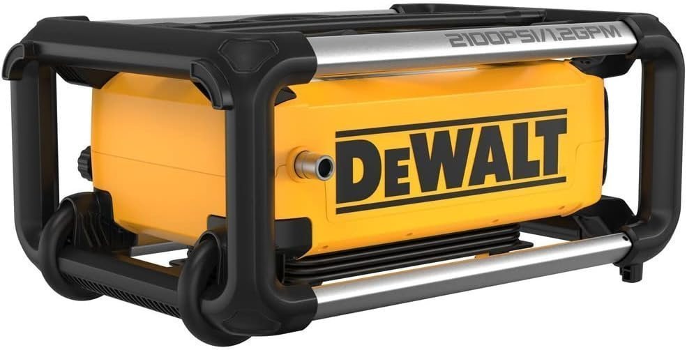 DEWALT Electric Pressure Washer, 2100 PSI, Jobsite Power Washer (DWPW2100) Yellow - Image 6