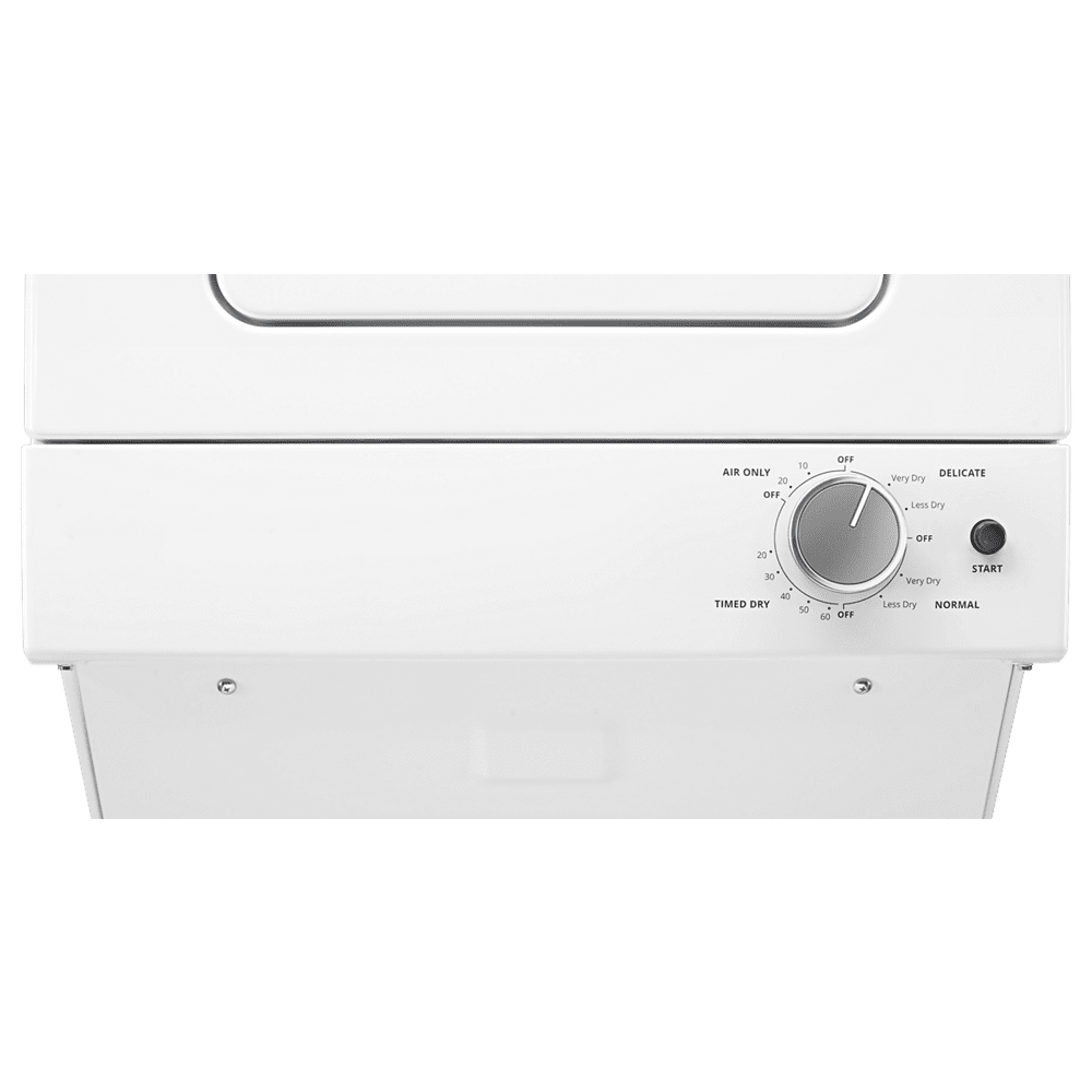 Whirlpool WET4024HW 24 inch White Electric Washer/Dryer Stacked Laundry Center - Image 3