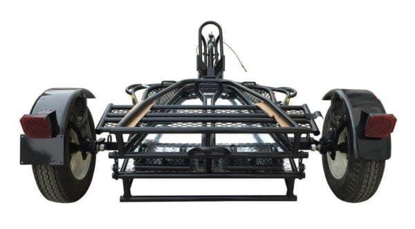 Single Rail Motorcycle Trailer – Compact, Easy-to-Tow Hauler for One Bike - Image 3