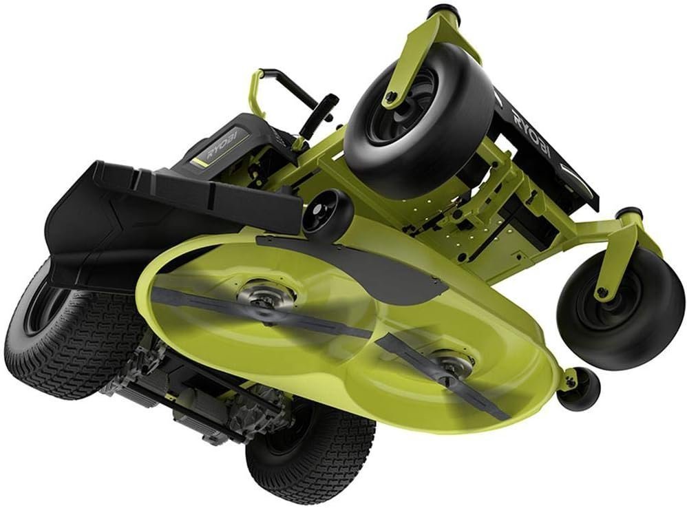 RYOBI 42 in. 100 Ah Battery Electric Riding Zero Turn Mower RY48ZTR100 - Image 5