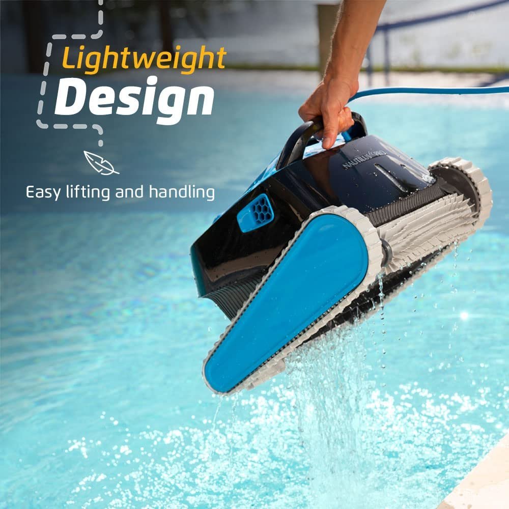 Dolphin Nautilus CC Pro Wi-Fi Robotic Pool Vacuum Cleaner up to 50 FT – Waterline Scrubber Brush - Image 3