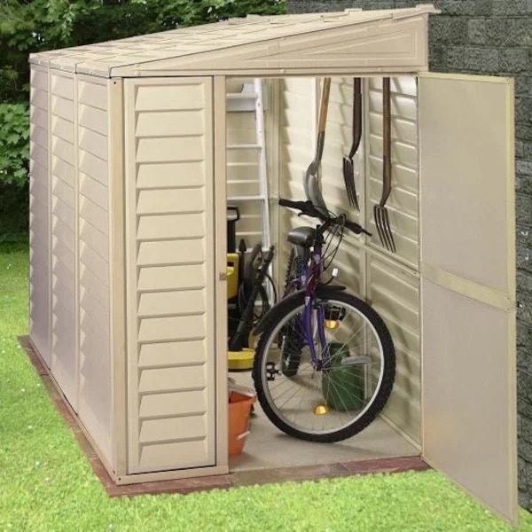 Duramax 4ft x 8ft Sidemate Vinyl Resin Outdoor Storage Shed - Image 7