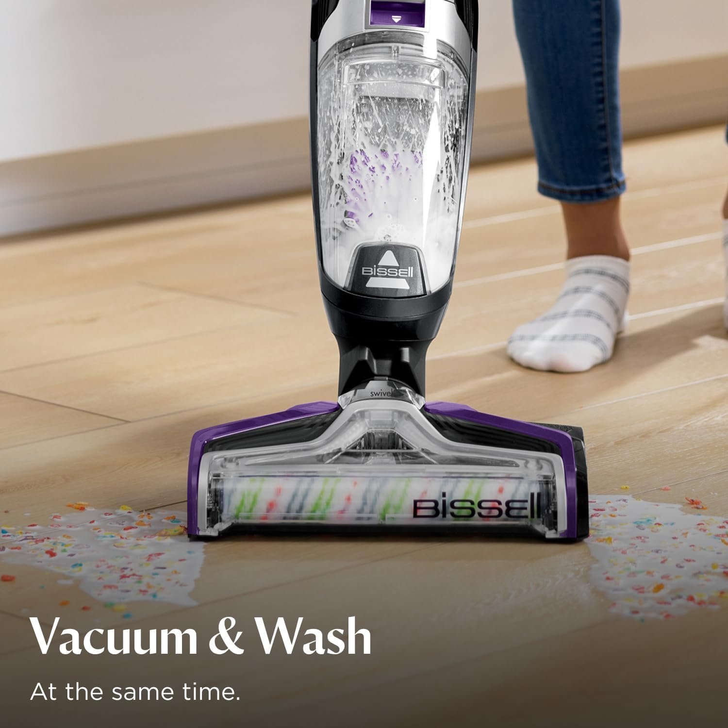 Bissell CrossWave Turbo All-in-One Wet Dry Vacuum Mop, 3888A - Image 16