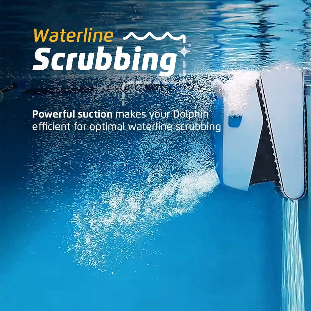 Dolphin Proteus DX5i Wi-Fi Robotic Pool Cleaner with Waterline Scrubber – For Pools up to 50 ft - Image 7
