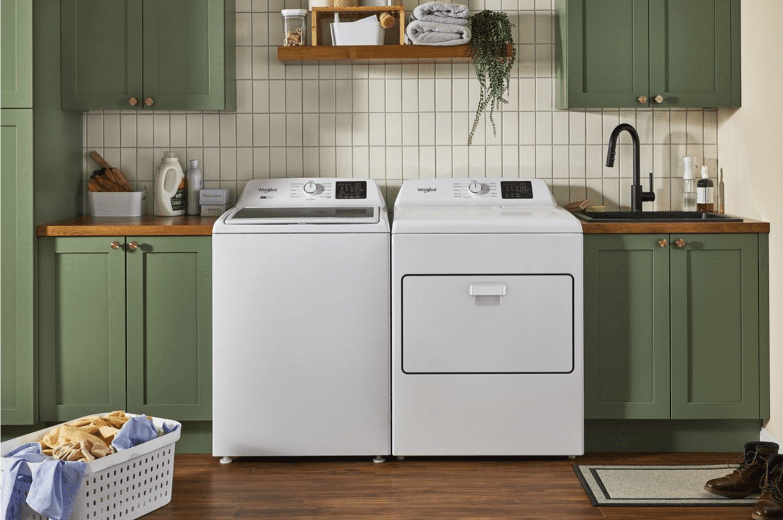 Whirlpool WTW4107SW 4.2 – 4.3 Cu. Ft Top Load Washer with 2-in-1 Removable Agitator, White - Image 5