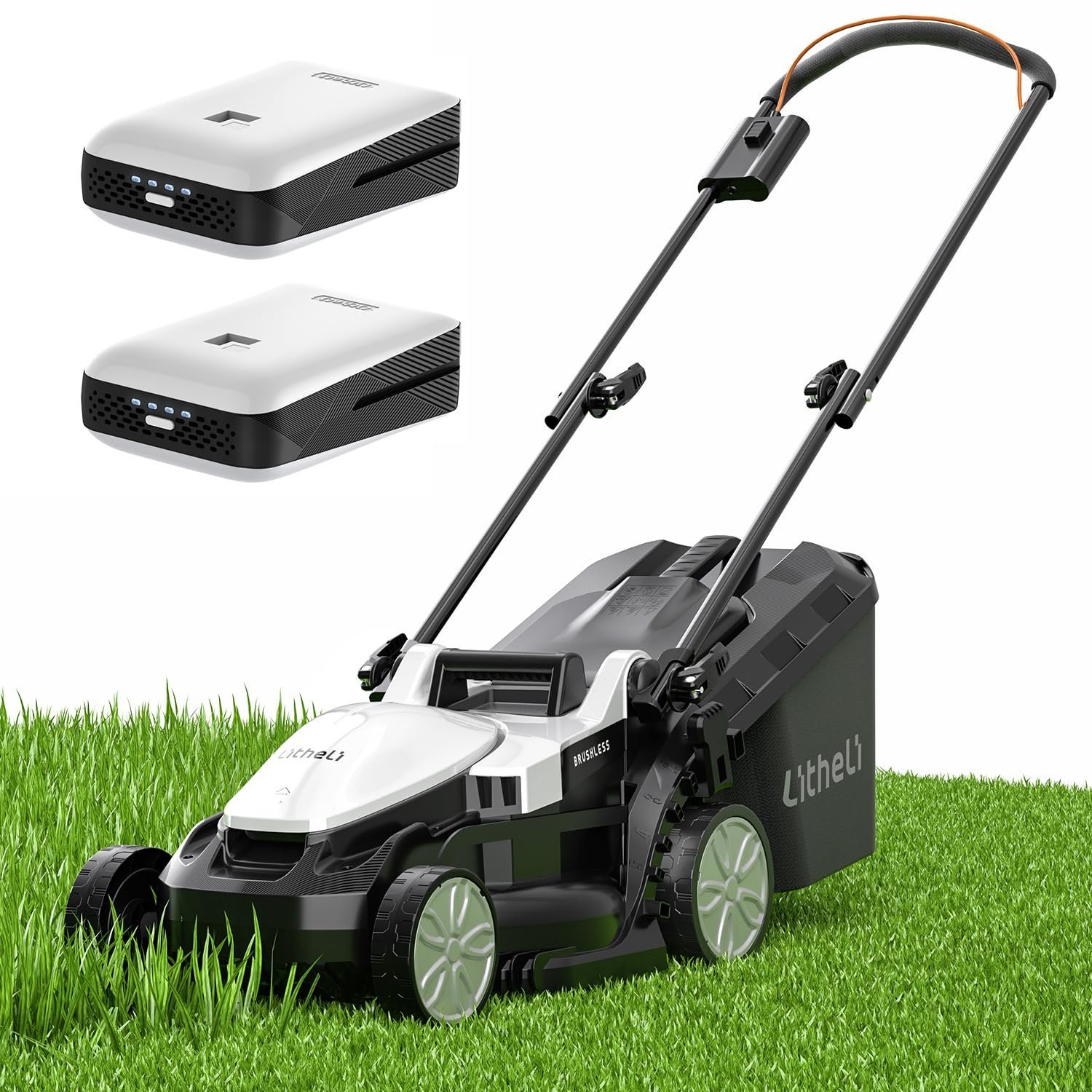 Litheli 13″ 20V Cordless Lawn Mower with 4.0Ah Battery - Image 12