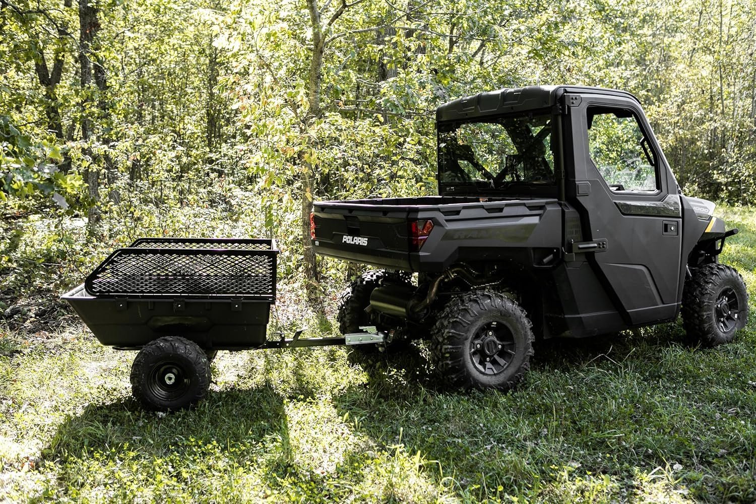 Impact Implements 1500 lb Utility Cargo Trailer with Pivot Dump for ATV, UTV, and Lawn Tractor - Image 14