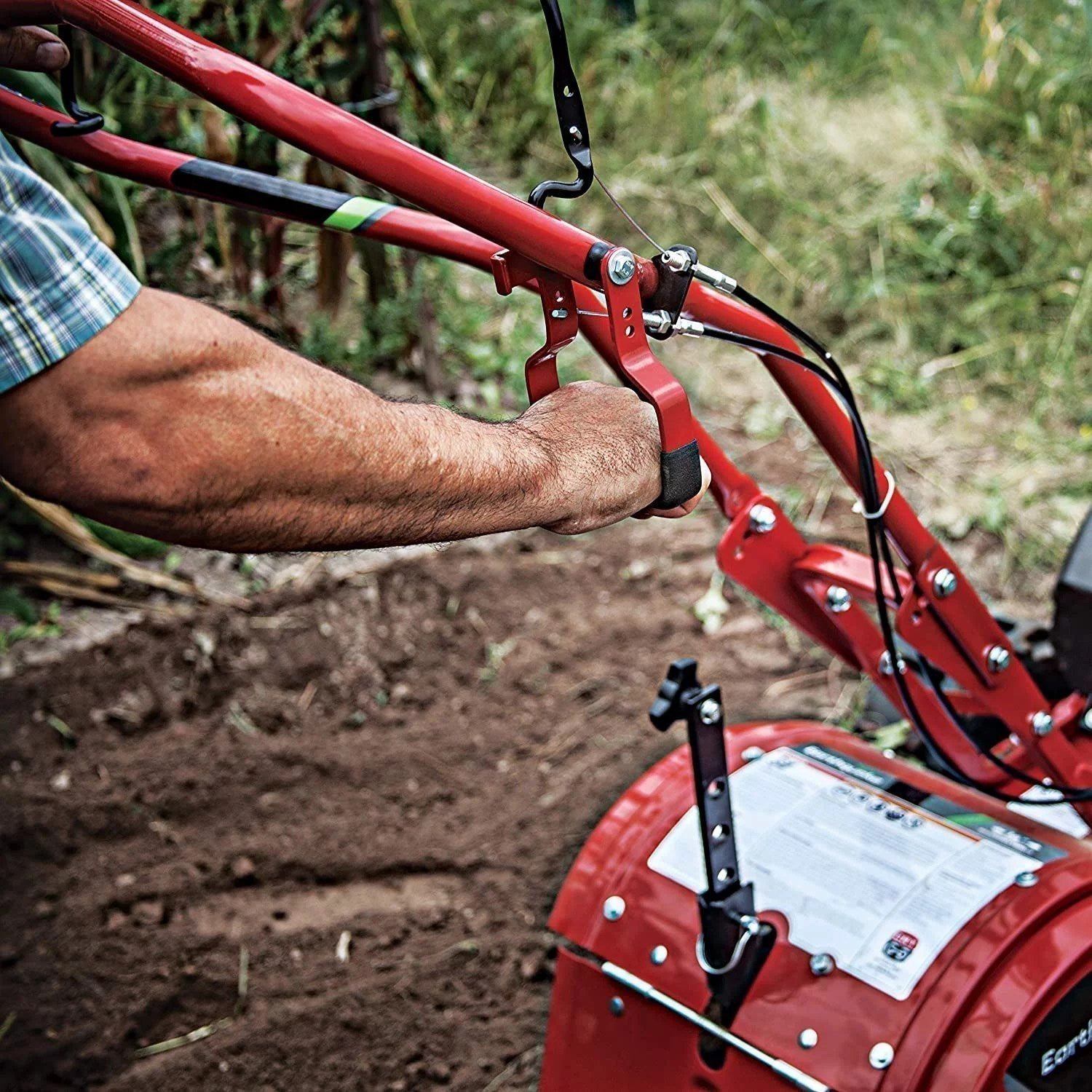 Earthquake 33970 Victor Rear Tine Tiller, Powerful 212cc 4-Cycle Vipe Engine - Image 12