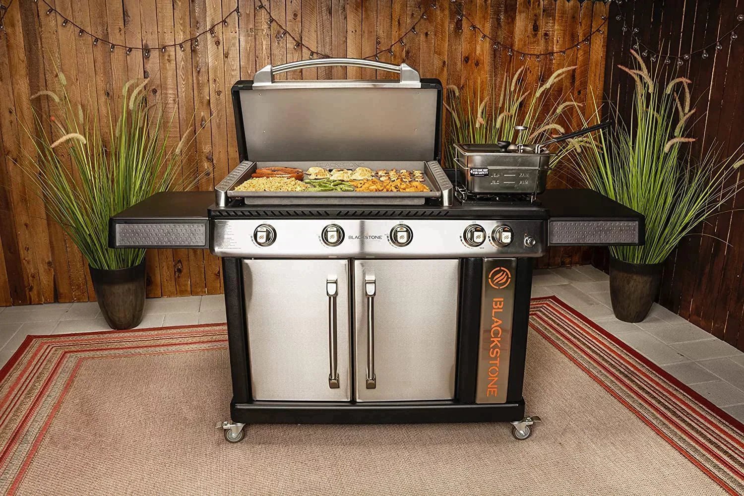 Blackstone Culinary 5 Burner Liquid Propane Outdoor Griddle - Image 7