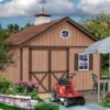 Brandon 12×16 Wood Storage Shed Kit – ALL Pre-Cut