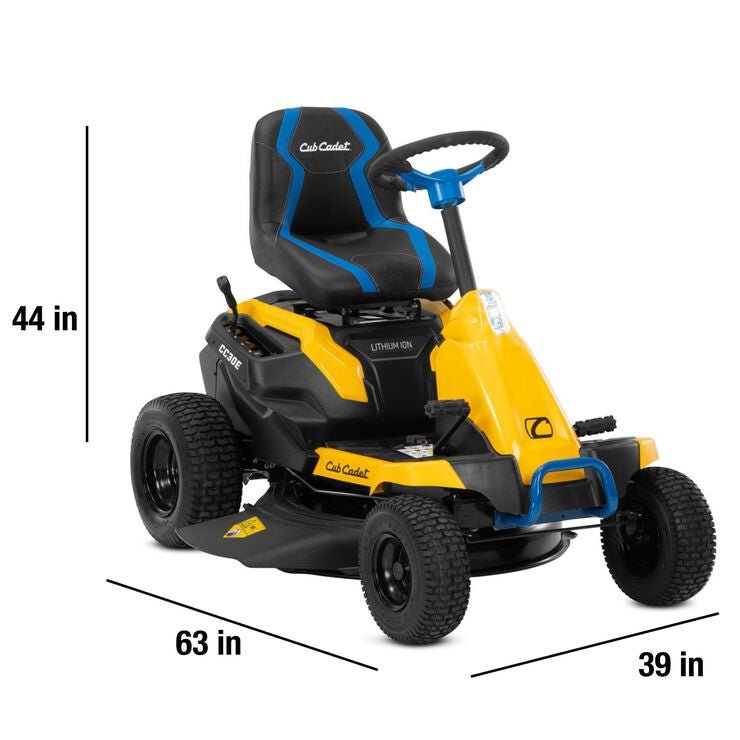 Cub Cadet CC30E 30-in. 56V Riding Lawn Mower Model# 33BA27JDB10 - Image 7