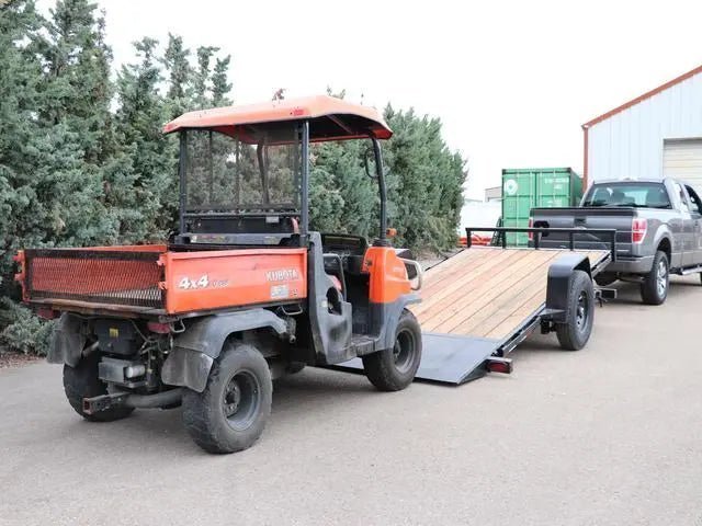 7 X 14 Interstate Single Axle Tilt 7K Trailer - Image 2