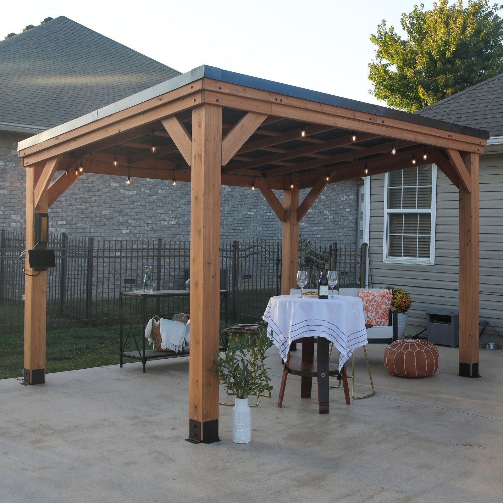 Backyard Discovery 12×9.5 Arcadia Gazebo - Image 15