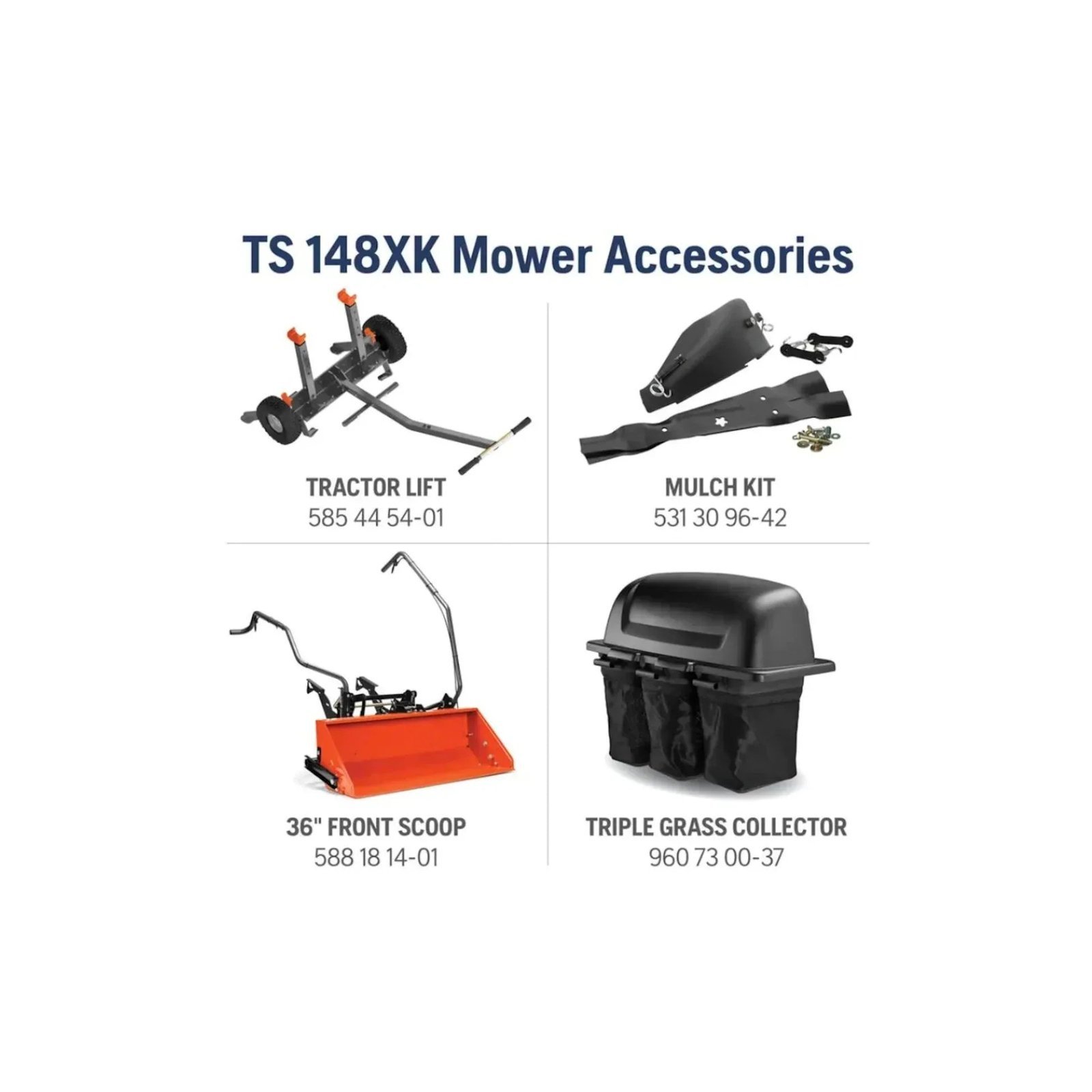 Husqvarna TS 348 (48″) 24HP Kohler Garden Tractor - Image 5