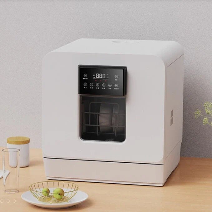Compact Automatic Table Top Dishwasher – Portable Countertop Kitchen Dishwasher with 4 Place Settings - Image 6