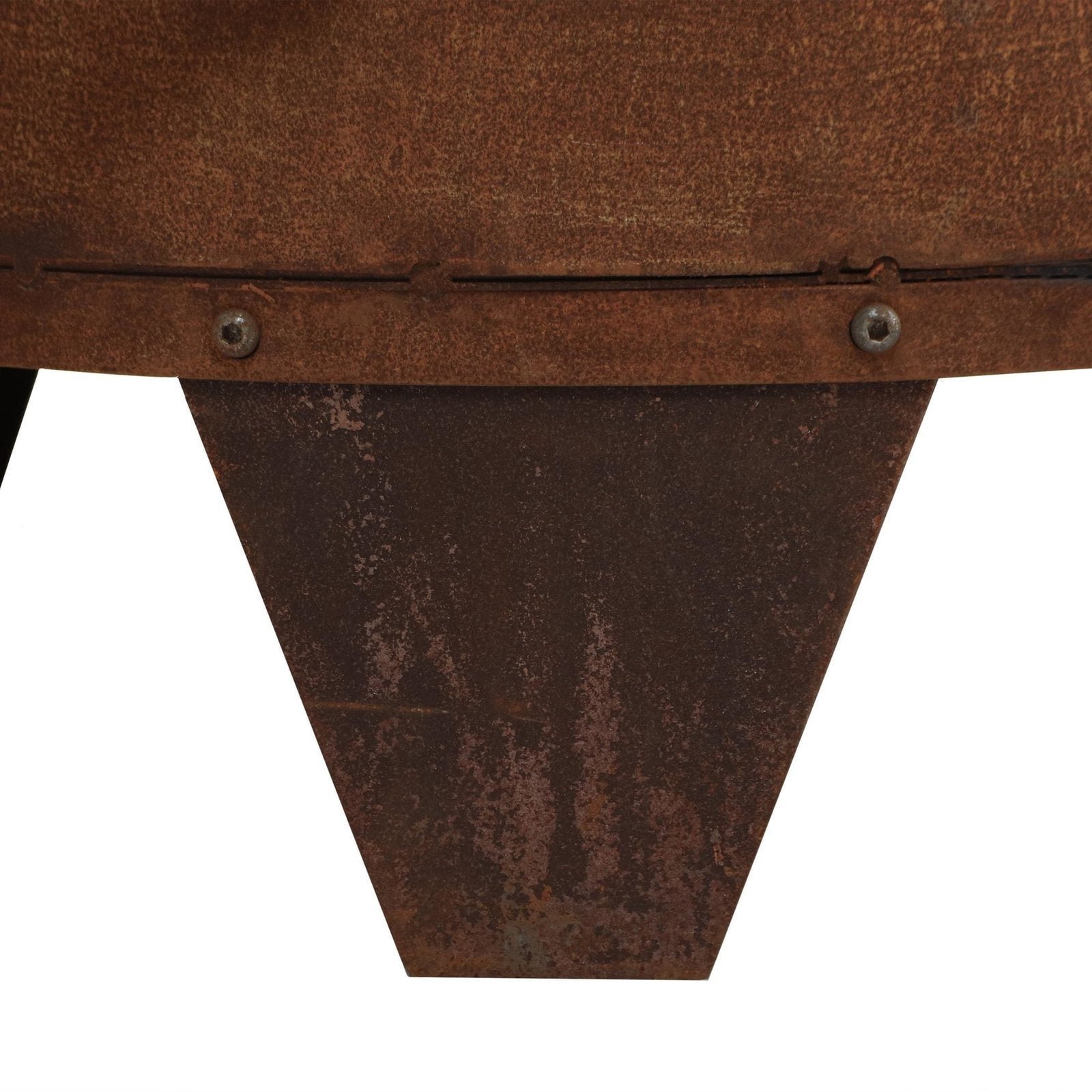 Sunnydaze 70″ Rust Patina Finish Steel Wood-Burning Chiminea with Spark Screen - Image 13
