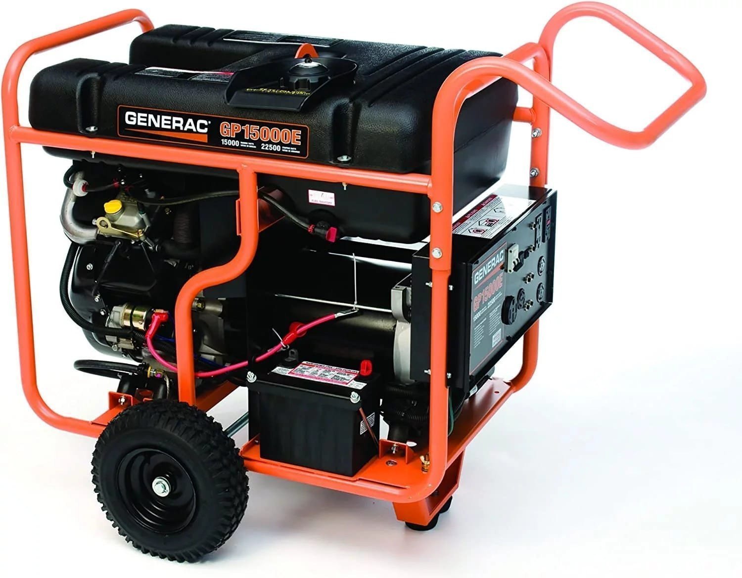 Generac 5734 GP15000E 15000-Watt Electric Start Portable Generator - Image 4