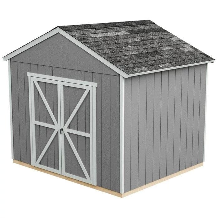 Rookwood 10 ft. W x 8 ft. D Solid + Manufactured Wood Storage Shed with Floor - Image 6