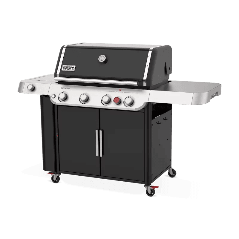 Nexgrill 4-Burner Propane GAS Grill in Black with Side Burner and Stainless Steel Main Lid - Image 2