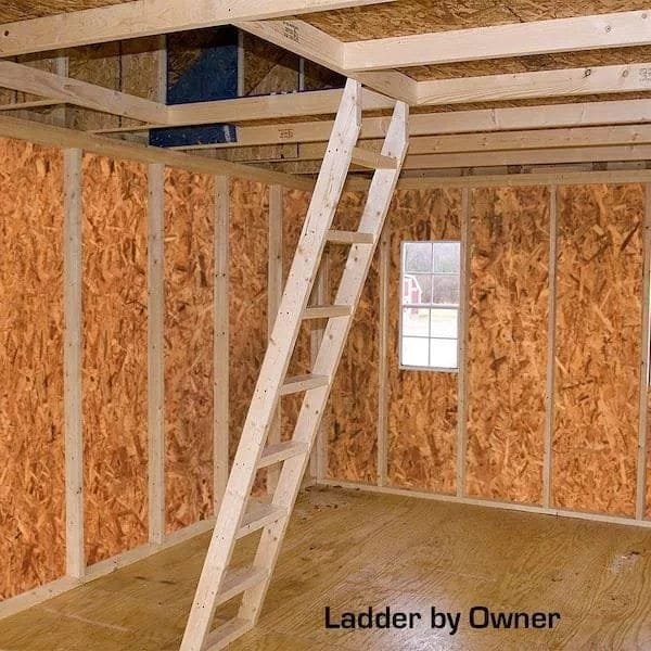 Best barns Hampton 12×24 Wood Storage Shed Kit Installation Included - Image 2
