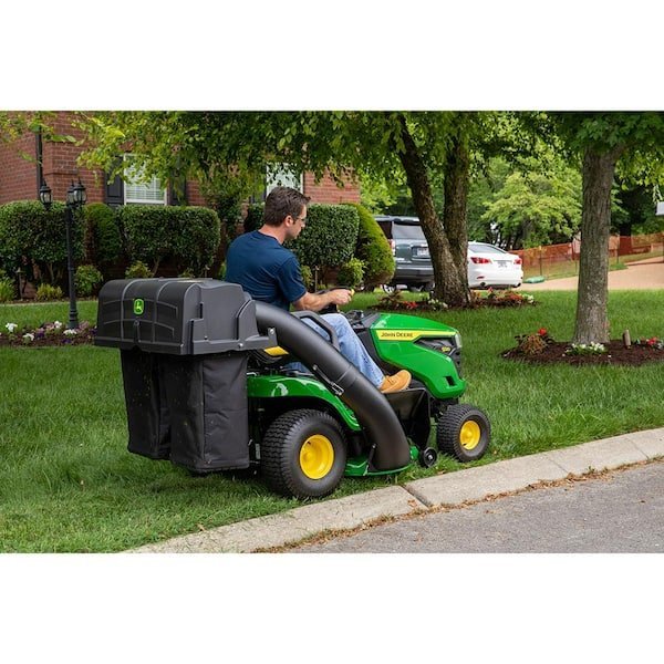 John Deere 42-inch Twin Bagger for 100 Series Tractors – Fast, Easy Attachment - Image 7