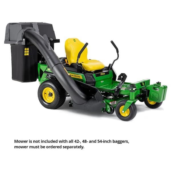 John Deere 42-inch Zero-Turn Mower Twin Bagger: 6.5 Bushel Grass Collection System - Image 5